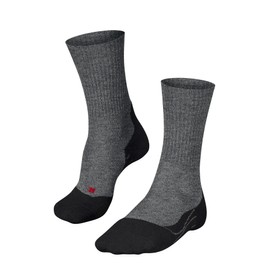 FALKE Men's Tk2 Explore Wool M So Wool Functional Material Anti-Bubble Thick Hiking Socks (Pack of 1)