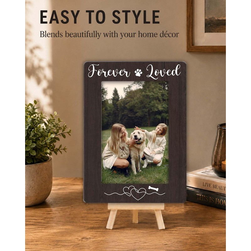Dog Picture Frame 4×6，Dog Mom Gift for Women