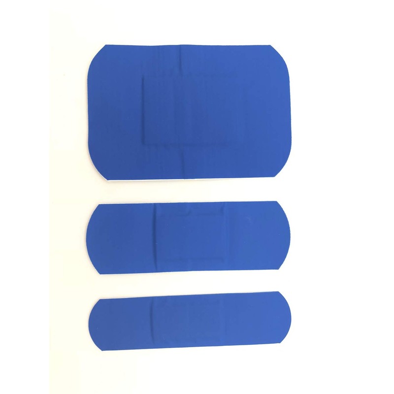 100 Detectable Plasters 3 Sizes (Mix)