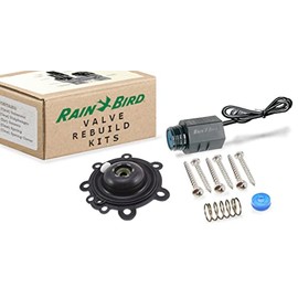 Contractor Rain Bird 075-DV Series Valve Rebuild Kit w/Diaphragm Repair Kit & Replacement Solenoid