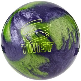 Brunswick Twist Reactive Bowling Ball - Lavender/Lime 16lbs