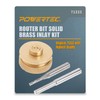 POWERTEC Router Brass Inlay Kit with Router Bushing Guide Set