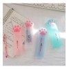 LAXIA Lapicera Estuche Patita De Gato Kawaii Color Mixtos Escolar