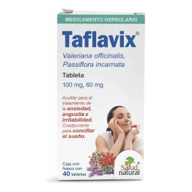 Taflavix Tabs Valeriana Pasiflora Sabor