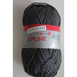 Limone Schoeller + Steel 100% Cotton 50 g Colour 144-Anthracite