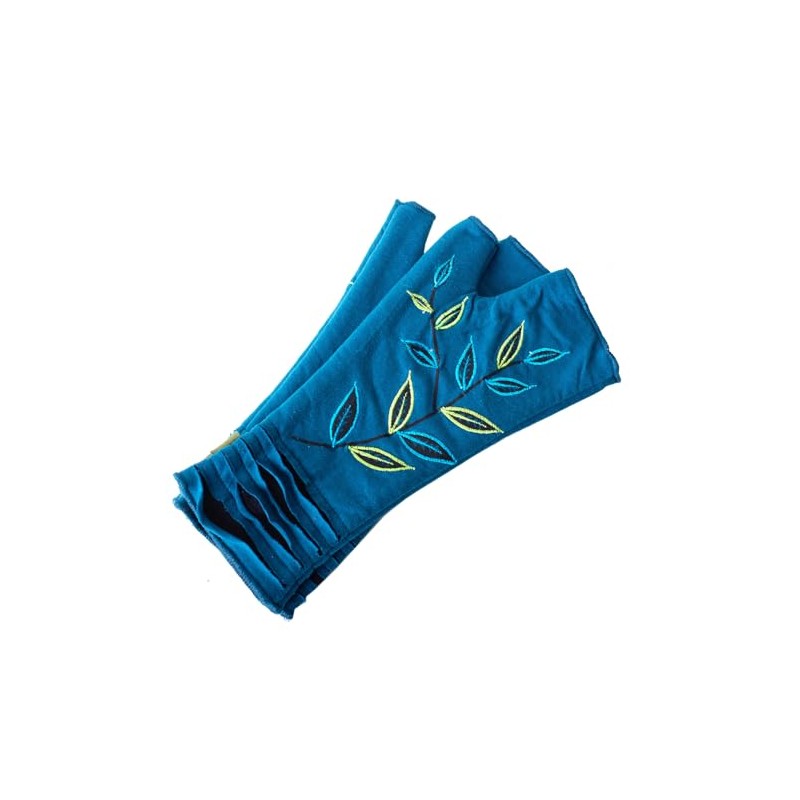 Vishes - Alternative Clothing - Embroidered Women's Gloves with Thumb