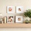 Egofine 8x8 Picture Frames 4 PCS - Made of Solid