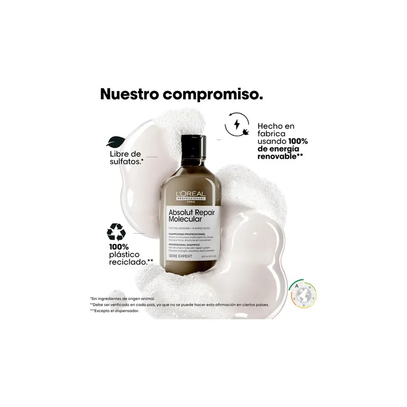 Shampoo L'Oréal Professionnel Absolut Repair Molecular 300ml