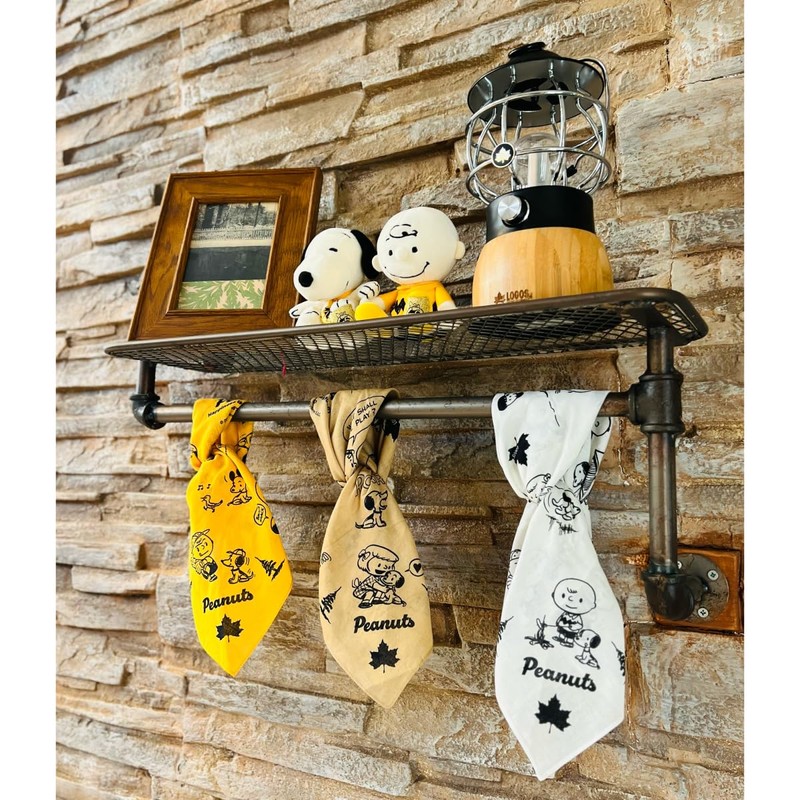 Logos 37500309 Peanuts 75years Bandana (Off-White)