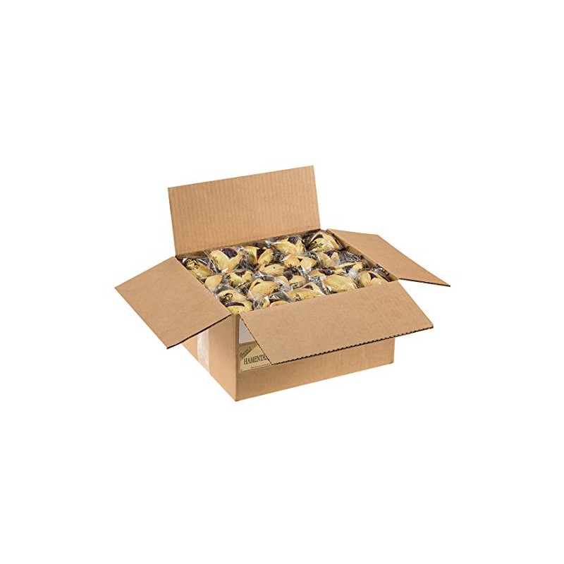 Green's Bakery Individually Wrapped Apricot Hamantashen Shortbread Cookie, 100 Count,