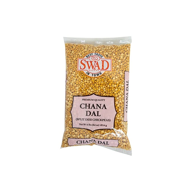 Swad Chana Dal (Split Desi Chickpeas), 4 Pound