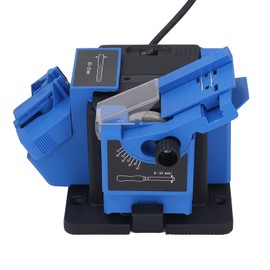 FTVOGUE Multi-Functional Sharpener, 65W Electric Grinder, Scissor Drill, Household Electric Cutter, ABS Material, Black