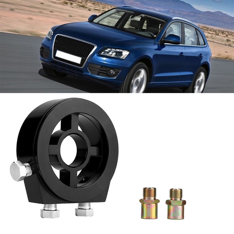 Car Aluminum Oil Filter Adapter Sandwich Cooler Plate