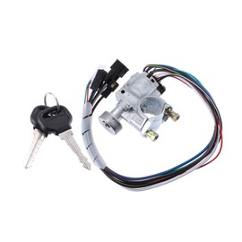 Ignition Lock Cylinder with Key Replacement for Mazda B2000 1986-1987 for Mazda B2200 1987-1993 for Mazda B2600 1989-1993 UB3976290 Ignition Switch