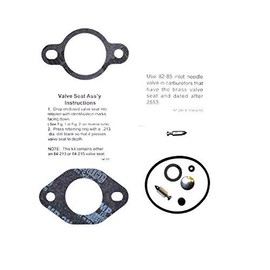 Carburetor Overhaul Repair Kit Compatible with Kohler Models CH18-CH25 CH620-CH740 LH685-LH755 Parts 12 757 03-S