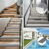 Vinyl Stair Nosing 16Ft Self Adhesive Stair Edge Protector Stair