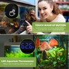 KeeKit Digital Aquarium Thermometer, High Precision Electronic Temperature Measurement with