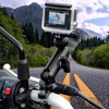 LCAUTFR Action Camera Mount for Motorcycle, Bicycle Mount Motorcycle Mount