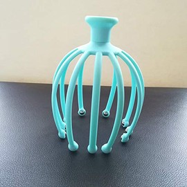 pont du monde Head Massager, Point Head Massage, Point Pusher, Goods (Blue)