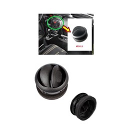 GuusCar For Fiorino Nemo Bipper L-R Ventilation Grill Cover Mouth Air Vent Cabin 735461076B