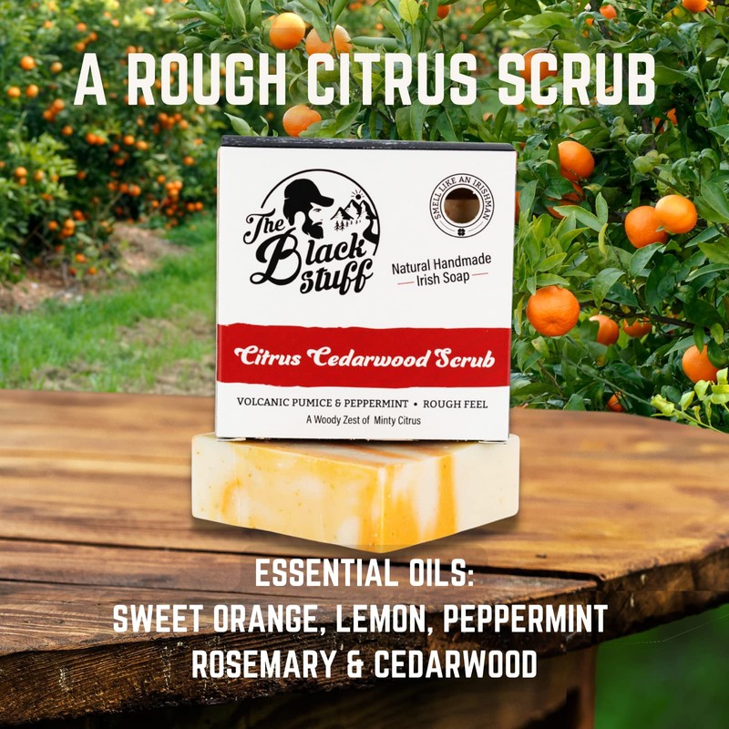 The Black Stuff All Natural Organic Soap Bar - Pack