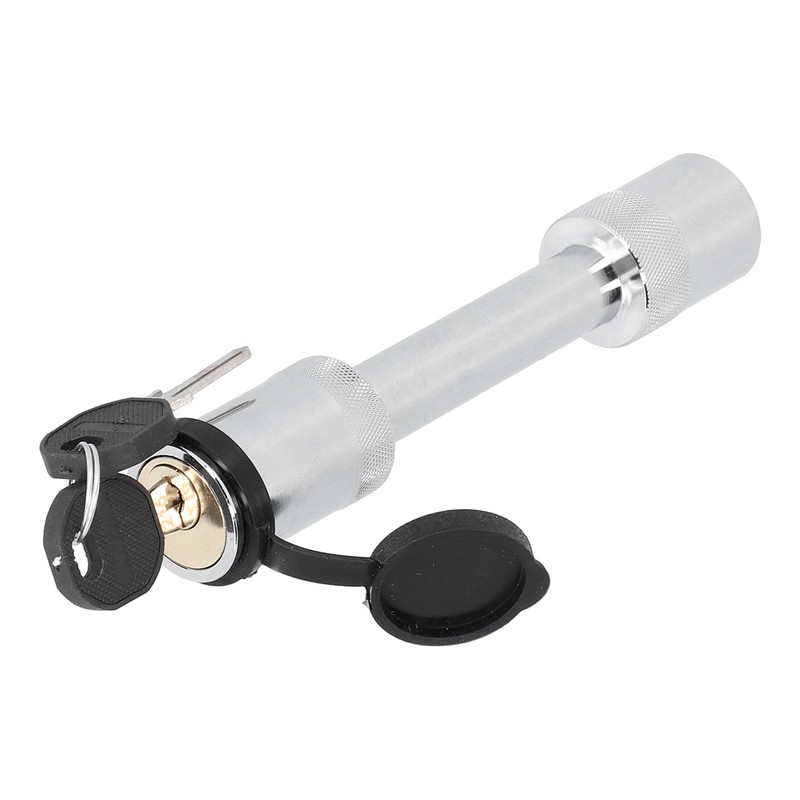 Barbell-Style Hitch Pin Anti-Theft Tow Receiver Locking Coupler with 2