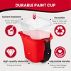 Mister Rui 8 Pack 4 Inch Paint Bucket Hand Held