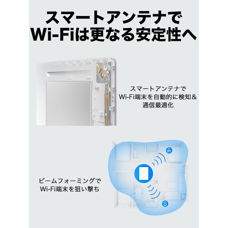 TP-Link WiFi Wireless LAN Repeater AX3000 Standard 2402+574Mbps EasyMesh High