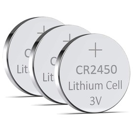 Synergy Digital Car Key Remote Batteries, Compatible with Volvo V50 (2011) Car Key Remote, (Lithium, 3V, 620mAh) Ultra High Capacity - Pack of 3 Batteries