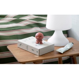 Hoptimist Soft Bimble Bobble Figure & Lucky Charm, Scandinavian Decorative Figures for Living Room, Desk, Office, Office Decoration & Funny Small Gifts, 4.5 x 5.8 x 6.6 cm, Small, Ruby