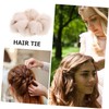 Baluue Soft Plush Headband for Women Stylish Hair Scrunchies Elastic