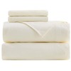 Chezmoi Collection Soft Washed Full Bed Sheet Set - 4-Piece