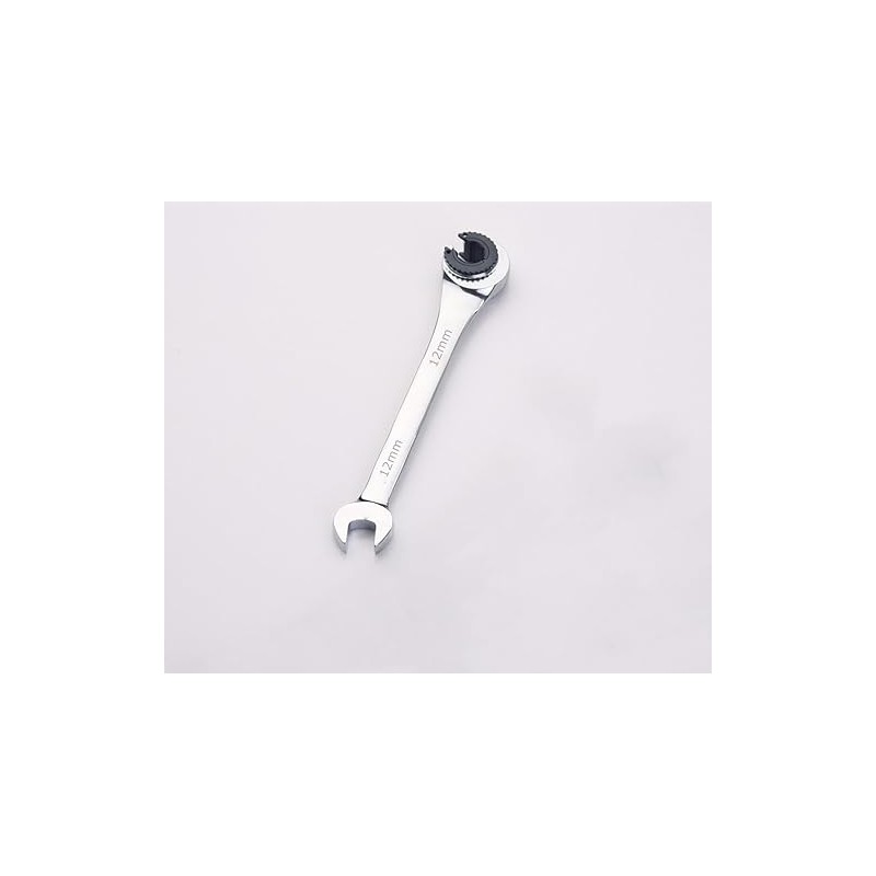 FLZOSPER 12mm Metric Fix Tubing Wrench，Fixed Head Tubing Ratchet Open