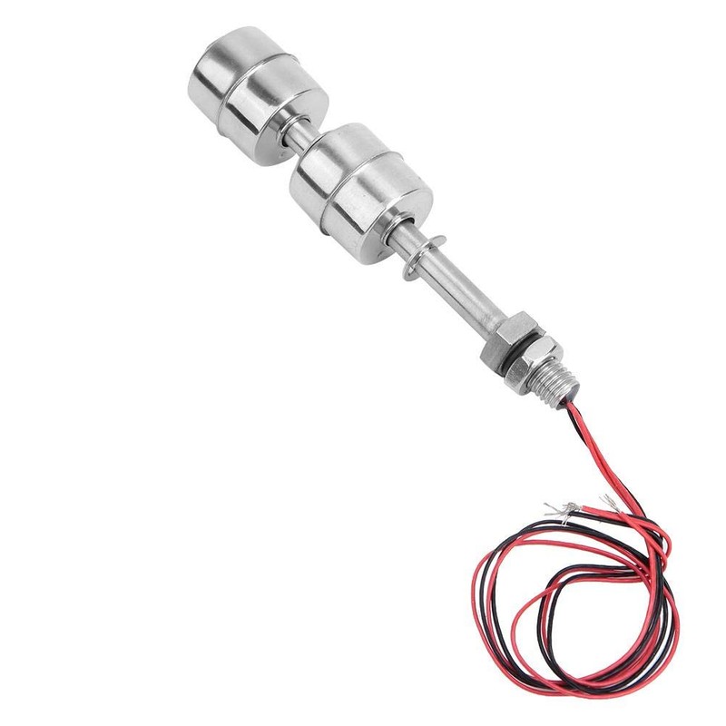 Float Switch, DC 0~110 V Stainless Steel Double Ball Float