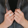 Cigmag 2PCS Copper Rings for Women - 99.99% Pure Copper