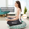Turnextte 32 in Meditation Floor Cushion, Round Large Floor Pillow