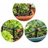 Drip Irrigation Support Stakes for 4/7mm Tubing – 50-Piece C-Shaped