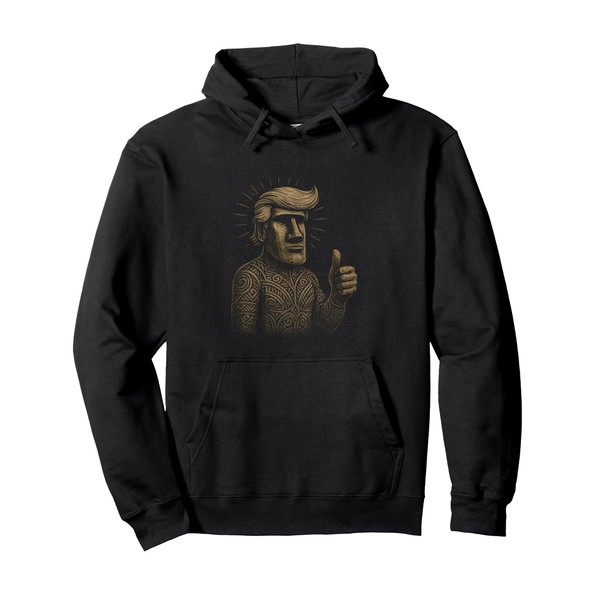 Mysterious Moai Tee Cool Ancient Island Design Stone Statue Pullover