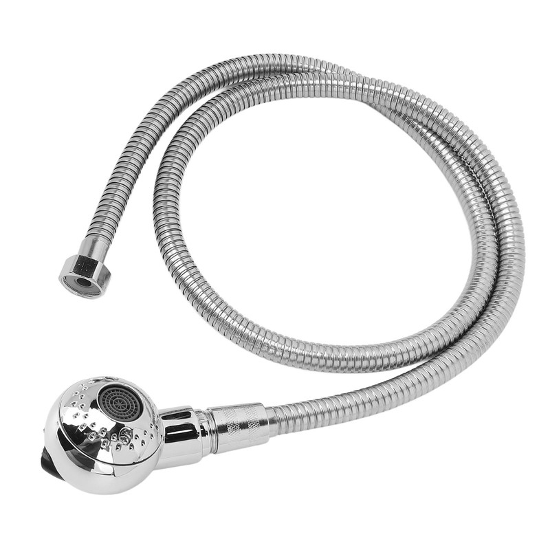 Electroplated Shampoo Bowl Spray Head Hose Professional Hair Salon Shampoo