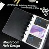 ITSYHPRO Letter Discbound Notebook PP Covers(2 Set/ 4 PCS) Compatible