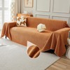 DREAMINGO Chenille Couch Cover Sectional Sofa Covers for 3 Cushion