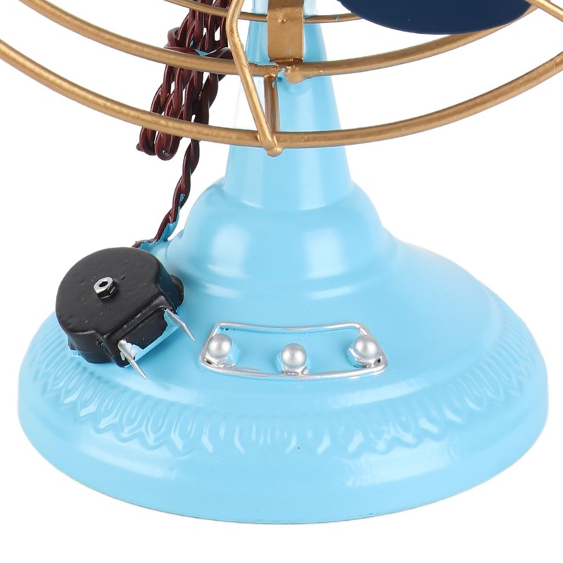 Honio Vintage Table Fan, Retro Style Table Fan Model Multi