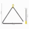 TRIXES 7 Inch Triangle Musical Instruments - Play with Percussion