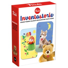 Trudi Inventastorie Grandi Tessere Colorate Per Inventare Tante Storie It54693 Gioco Educativo Per Bambini 3-6 Anni Made In Italy