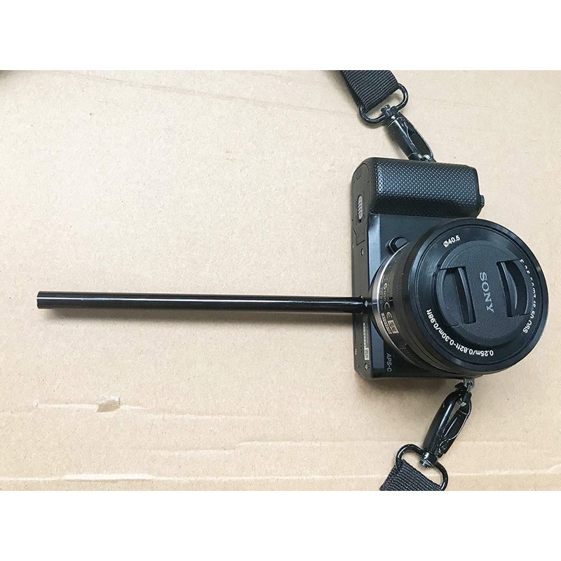 Metal Tripod Extension Pipe Extension Bar/Tripod Pole - 1/4"-20 Threaded