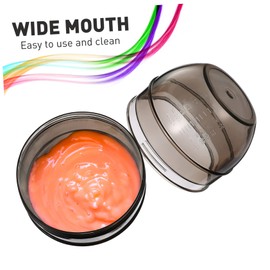 LALAFINA Double-Scale Dyeing Cream Cup Hair Coloring Bowl Non-Slip Mixing Bowl for Hair Dye Measuring