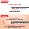 SDS Plus Hammer Drill Bits 28mm x 350mm Cross Drill