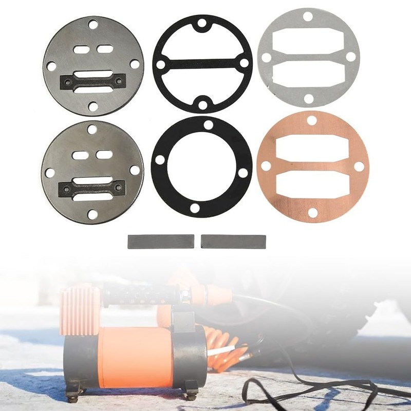 Air Compressor Head Reed Valve Plate Gaskets Cylinder and Air