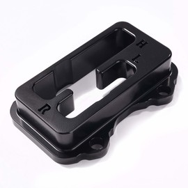 JADSOrBoBi Shifter Gate for Kawasaki KRX 1000/KRX 1000-4, Black Anodized Shift Gate 6061 T6 Aluminum