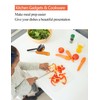 Carrot Curler and Peeler, Black Carrot Spiral Shred Slicer Root